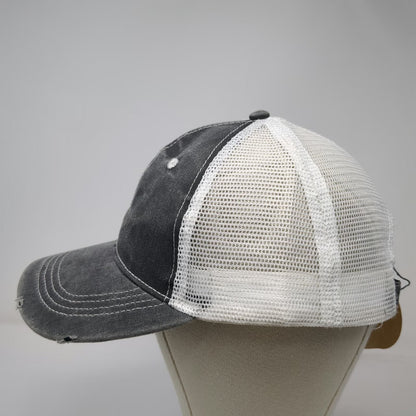 PNW Beginnings Baseball Cap Gray One Size Mesh Back Strapback Idaho State Hat