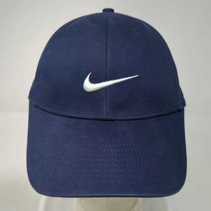 Nike Baseball Cap Blue Adjustable Embroidered Swoosh Just Do It Logo Hat Vintage