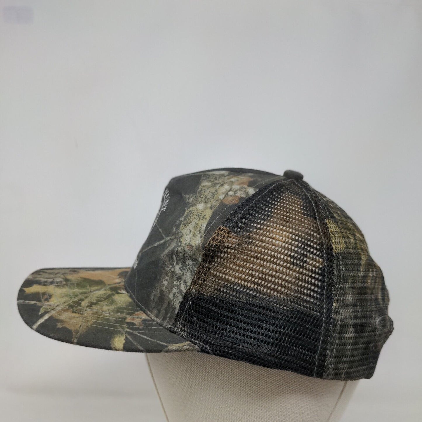 Youth Hunt 2004 Quail Unlimited Snapback Mesh Back Trucker Hat Camo One Size