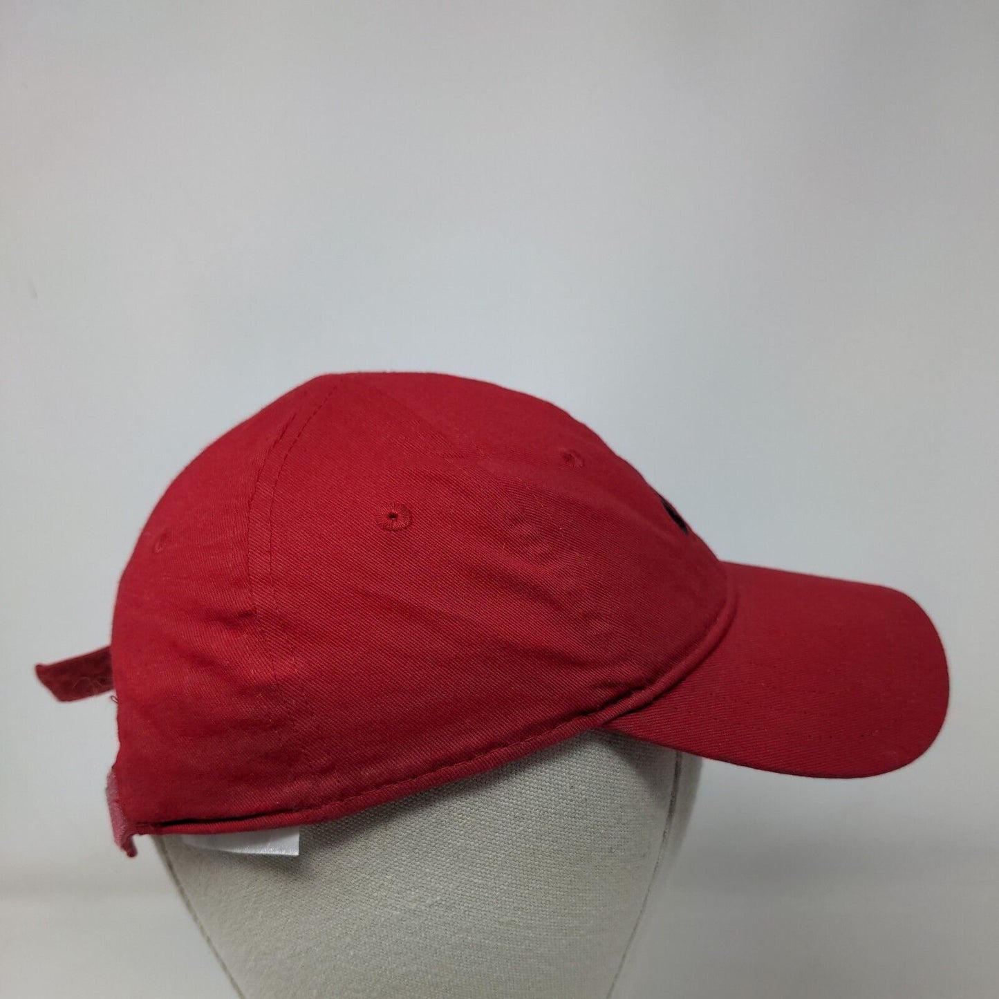 Nike Toddler Strapback Hat Red One Size Adjustable Embroidered SwooshJust Do It