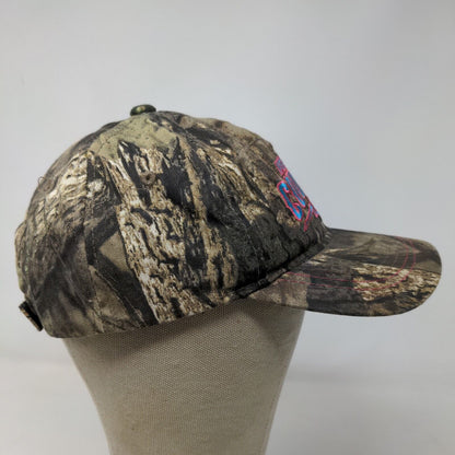 Mossy Oak Women's Strapback Camo Hat Adjustable Embroidered Country Logo