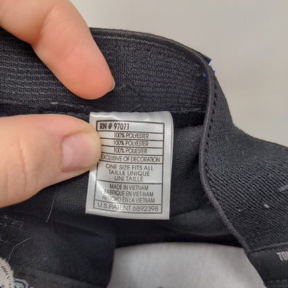 Virginia Tech Hokies Fitted Hat Black OSFA Embroidered Top Of The World