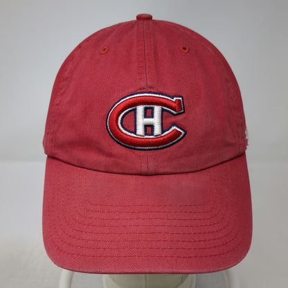 47 Montreal Canadiens NHL Red White Blue Cap XL Relaxed Fit Franchise Hat Cotton