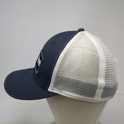 Pukka Trucker Hat Blue One Size First Tee Idaho Golf Patch Snapback Mesh Back