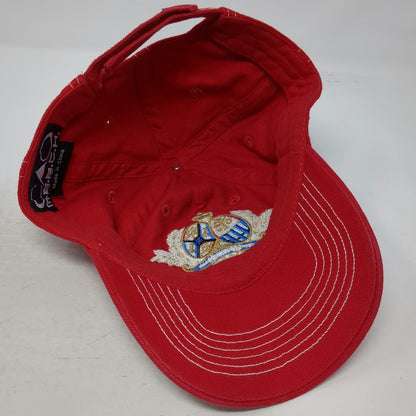 M.E.R.C.H. CAO La Traviata Maduro Red Baseball Cap One Size Strapback Crest Logo