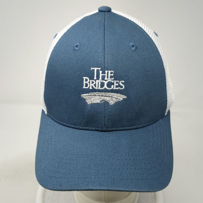 Imperial The Bridges Baseball Cap Blue One Size Mesh Back Strapback Logo Hat