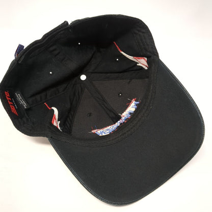 H Hansen Industries Strapback Baseball Cap Black OS Adjustable Patriotic Otto