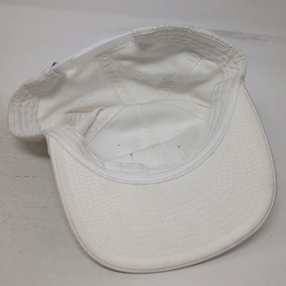 TravisMathew Social Club Hat White Snapback One Size Palm Tree Patch Logo Golf