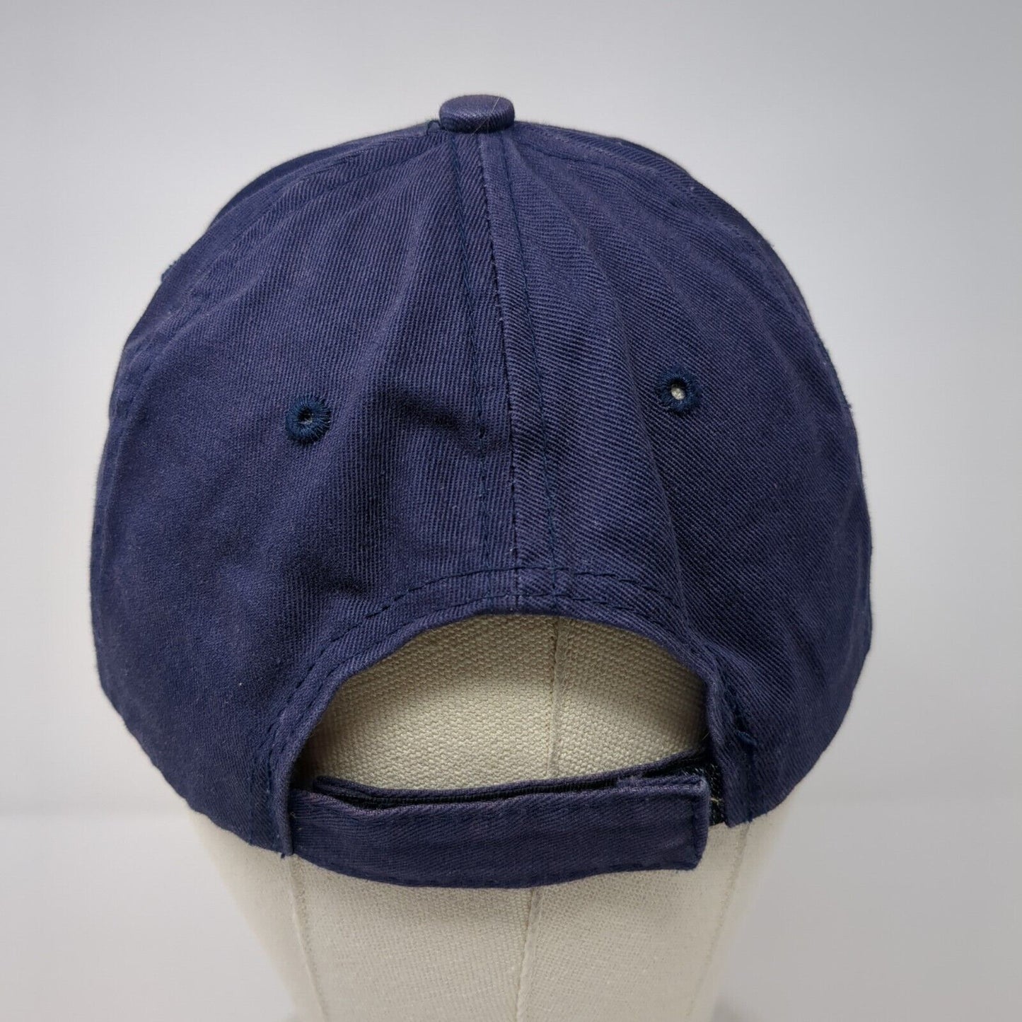 SeaWorld Adventure Parks Strapback Hat Blue OSFA Adjustable Embroidered
