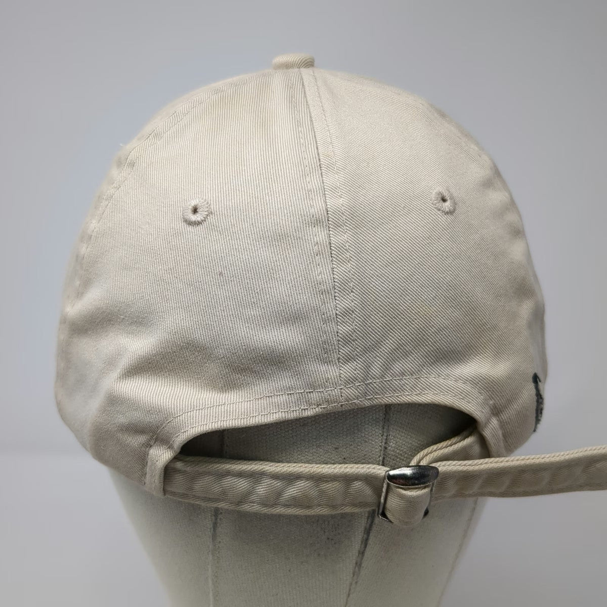 Oakland Raiders NFL Cap Beige One Size Cotton Slideback Curved Brim Logo Hat