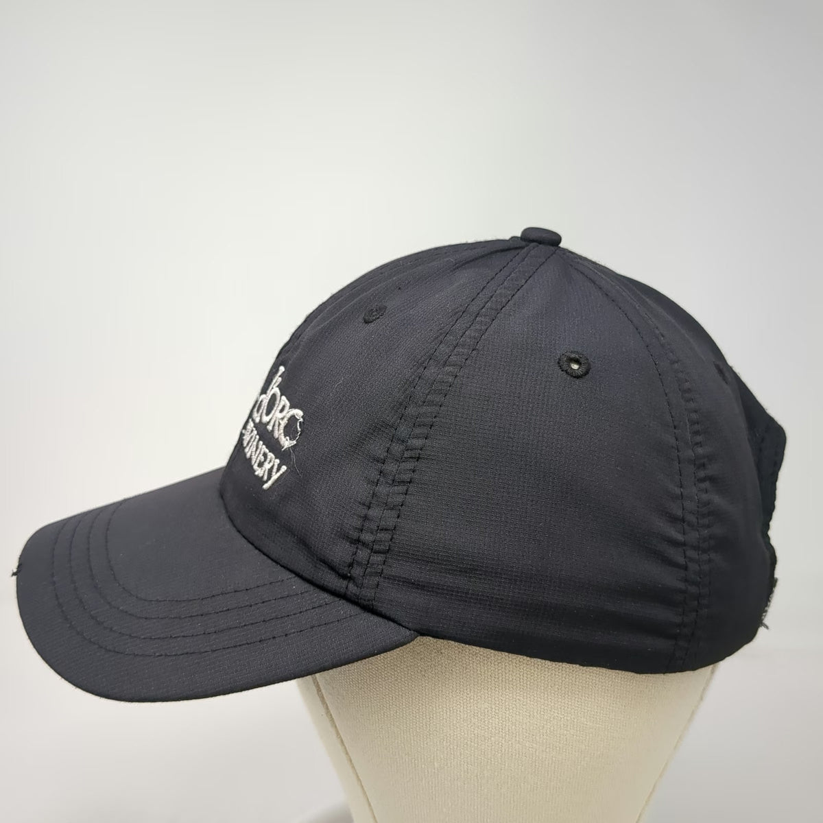Ouray Terra d'Oro Winery Black Baseball Cap One Size Embroidered Adjustable Hat