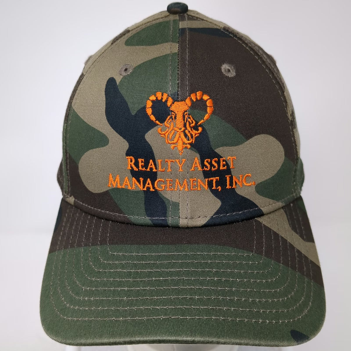 New Era Baseball Cap Green L Realty Asset Management Inc 39THIRTY Stretch Hat