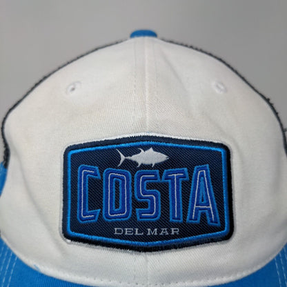 Costa Del Mar Snapback Mesh Back Trucker Hat Multi One Size Colorblock