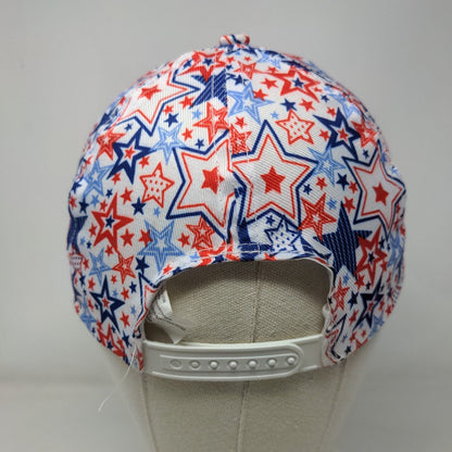 American Star Snapback Hat Multicolor OS Adjustable Patriotic 6 Panel Blank