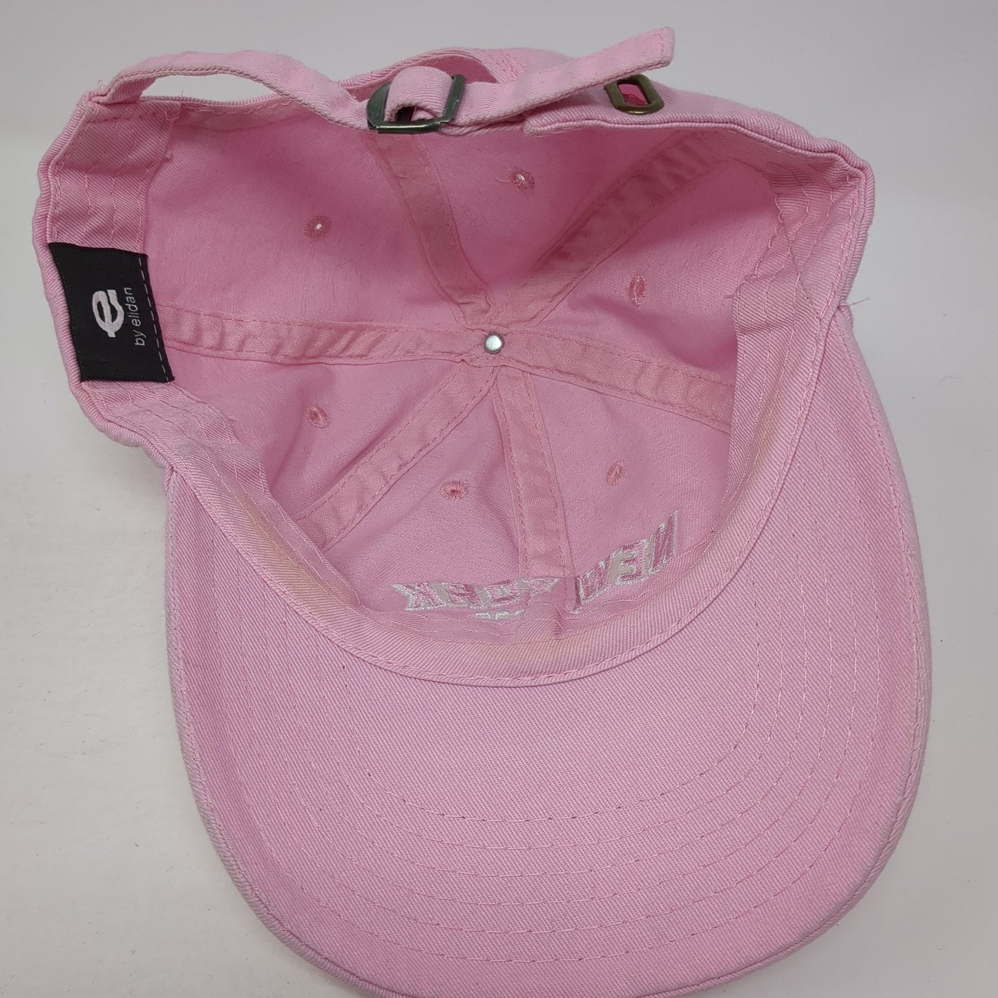 New York Est. 1625 Slideback Baseball Cap Pink One Size Adjustable by Elidan