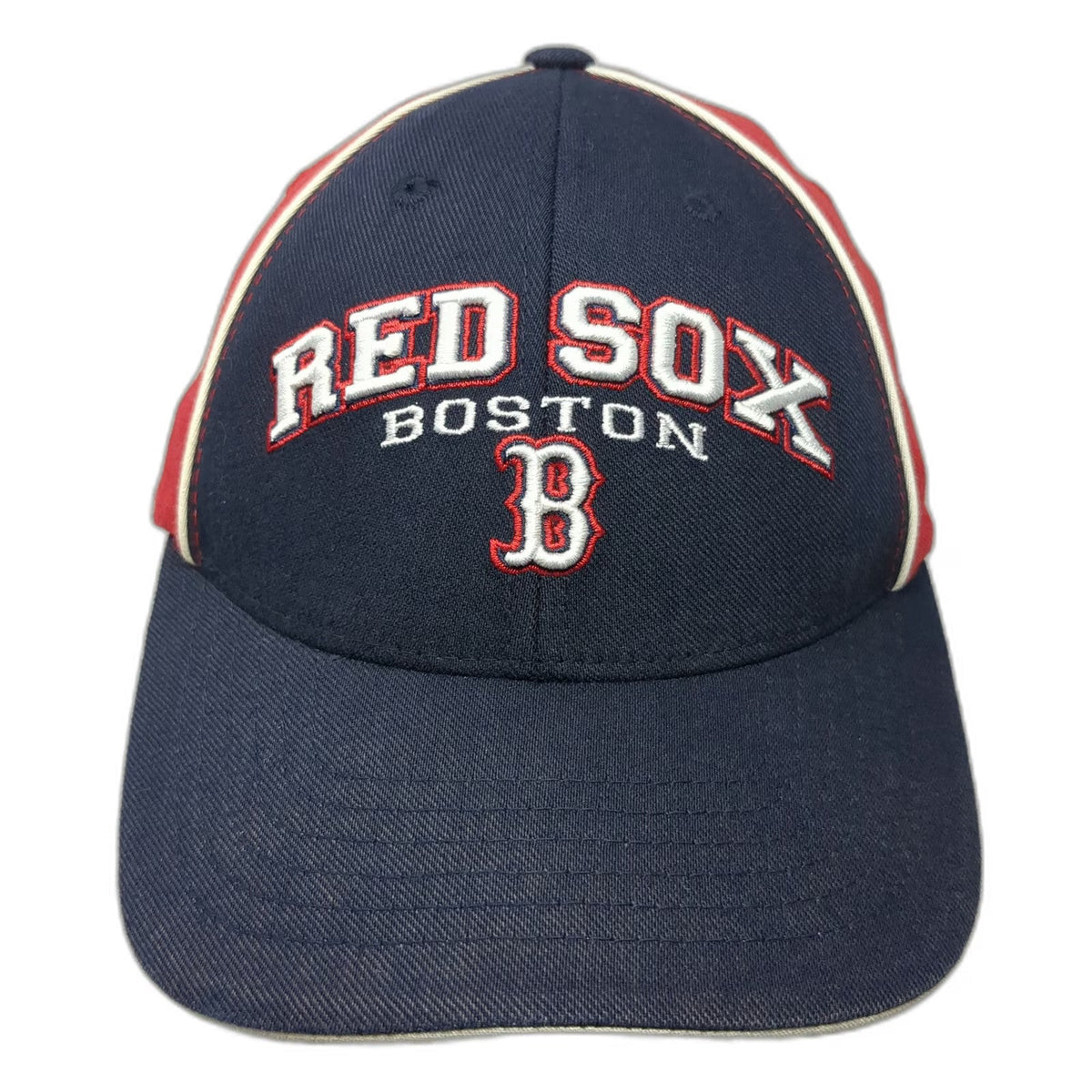 Boston Red Sox MLB Twins Enterprise Baseball Cap Blue Red One Size Flexfit Hat