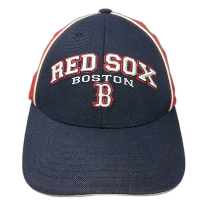 Boston Red Sox MLB Twins Enterprise Baseball Cap Blue Red One Size Flexfit Hat