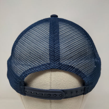 The Mad Hippo Kissimmee Snapback Mesh Back Trucker Hat Blue One Size