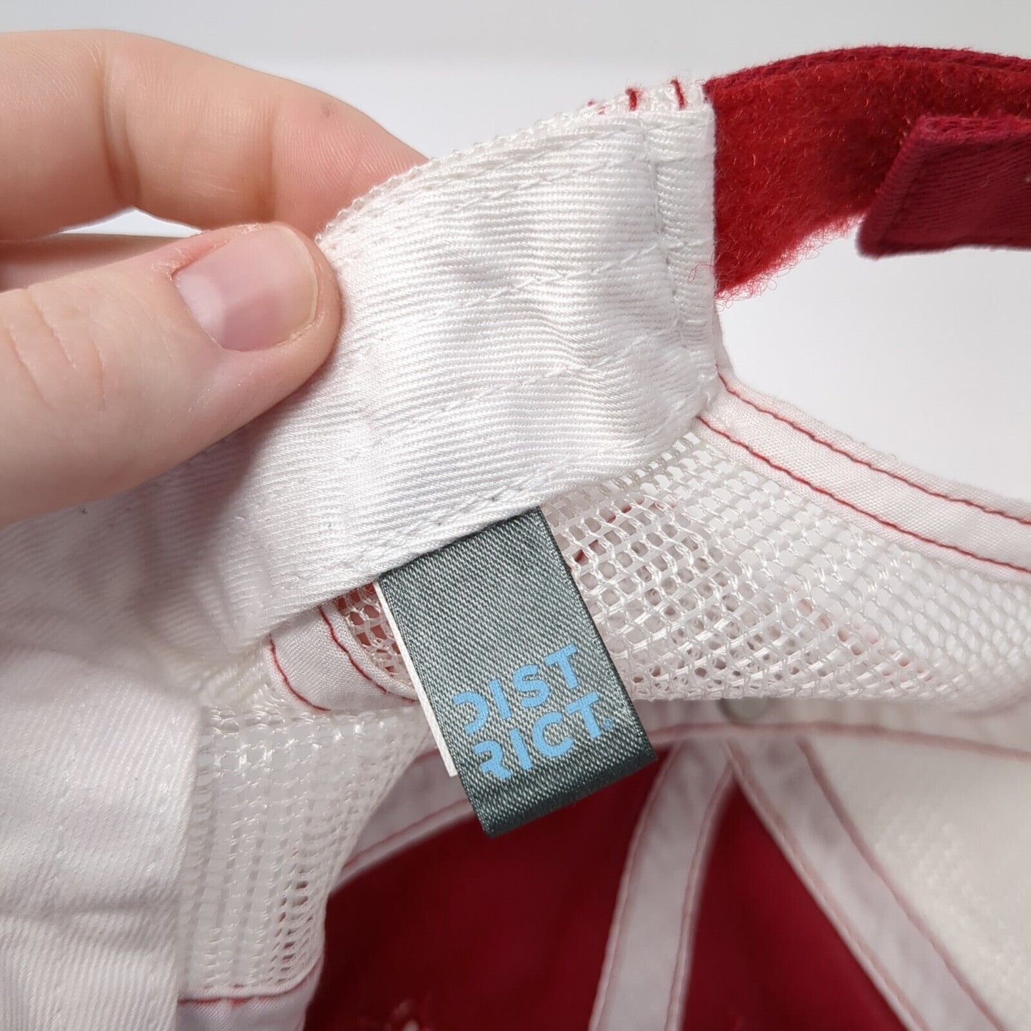 Big City Coffee & Cafe Strapback Trucker Hat Red One Size District