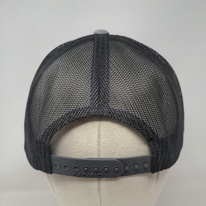 Golf Cart Snapback Mesh Back Trucker Hat Gray One Size Mesh Back Pacific