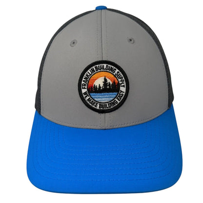 Franklin Building Supply Snapback Trucker Hat Multi One Size Colorblock