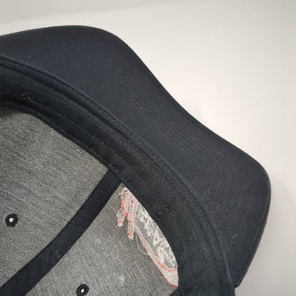 KBear 101 Snapback Trucker Hat Black One Size Mesh Back Richardson