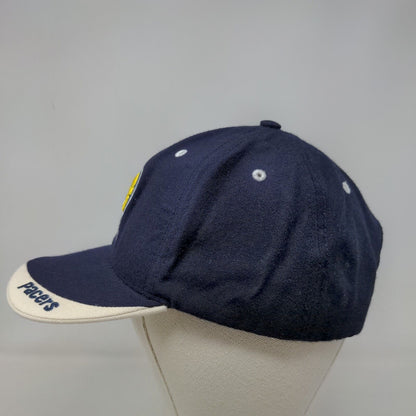 Twins Enterprise Men's Strapback Hat Blue OSFA Embroidered Indiana Pacers Logo