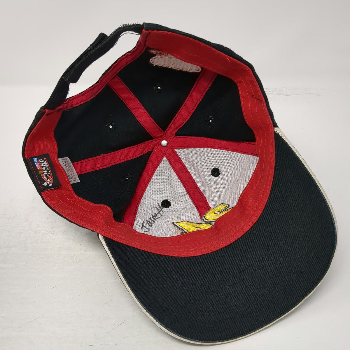 Chase Authentics Black One Size Baseball Cap NASCAR #24 DuPont Motorsports Hat