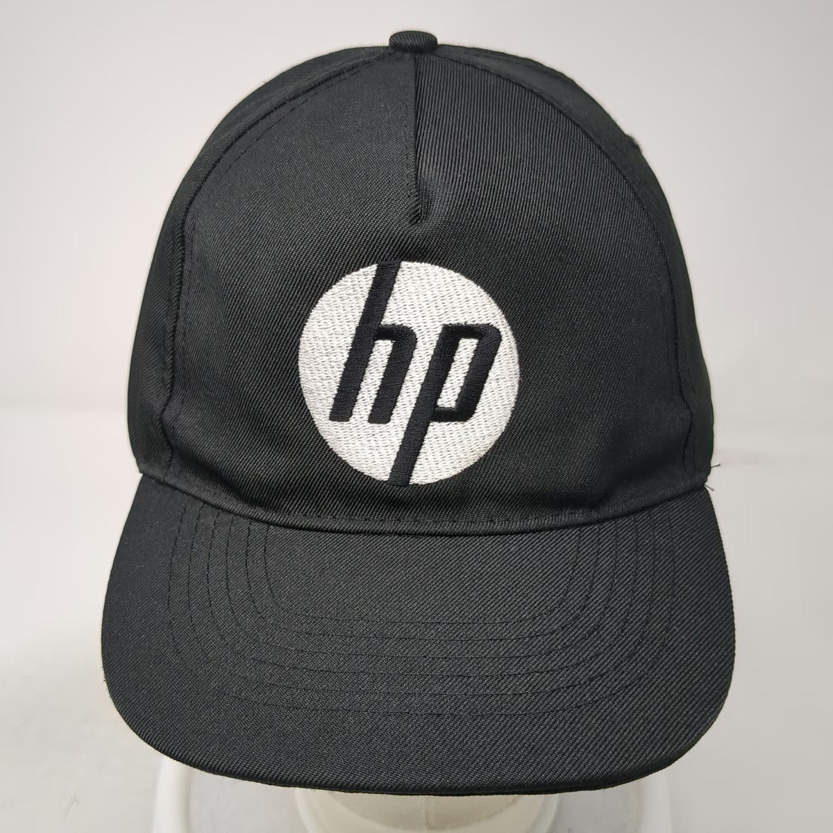 Atlantis HP Workforce Solutions 5 Panel Hat Black One Size Strapback Polyester