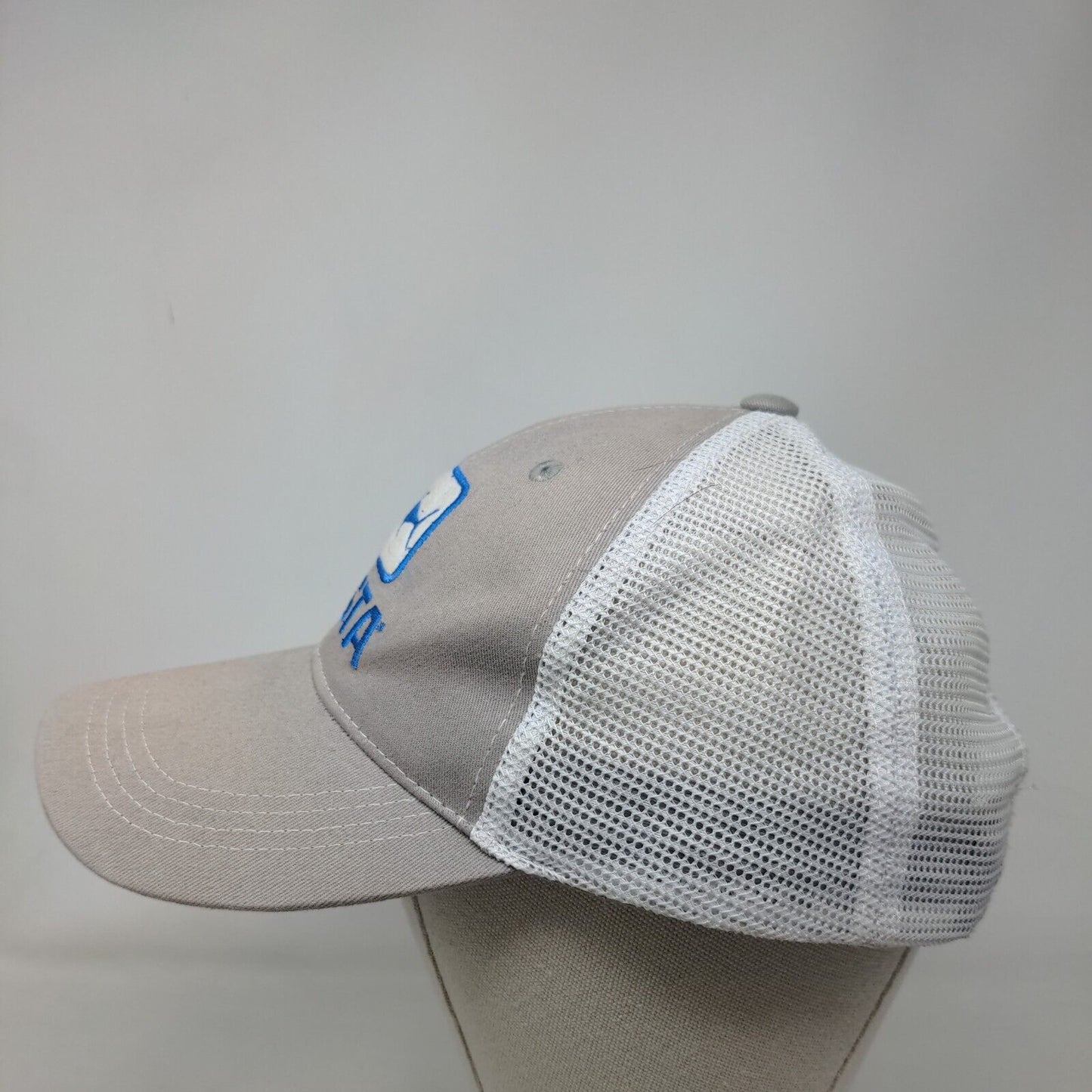 Costa Del Mar Snapback Mesh Back Trucker Hat Gray One Size Colorblock