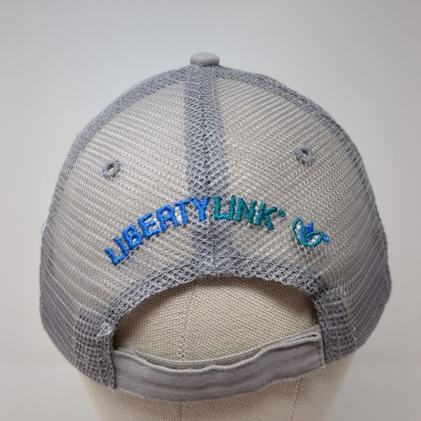 Liberty Link Strapback Trucker Hat Multicolor One Size Adjustable Mesh Back