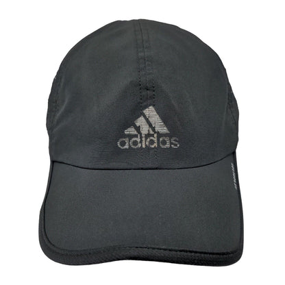 Adidas Aeroready Strapback Hat Black One Size Adjustable Breathable