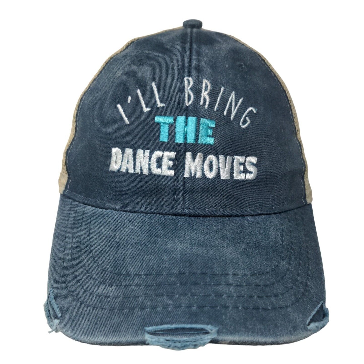 I'll Bring The Dance Moves Snapback Mesh Back Trucker Hat Multi One Size Adams
