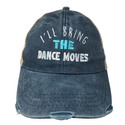 I'll Bring The Dance Moves Snapback Mesh Back Trucker Hat Multi One Size Adams