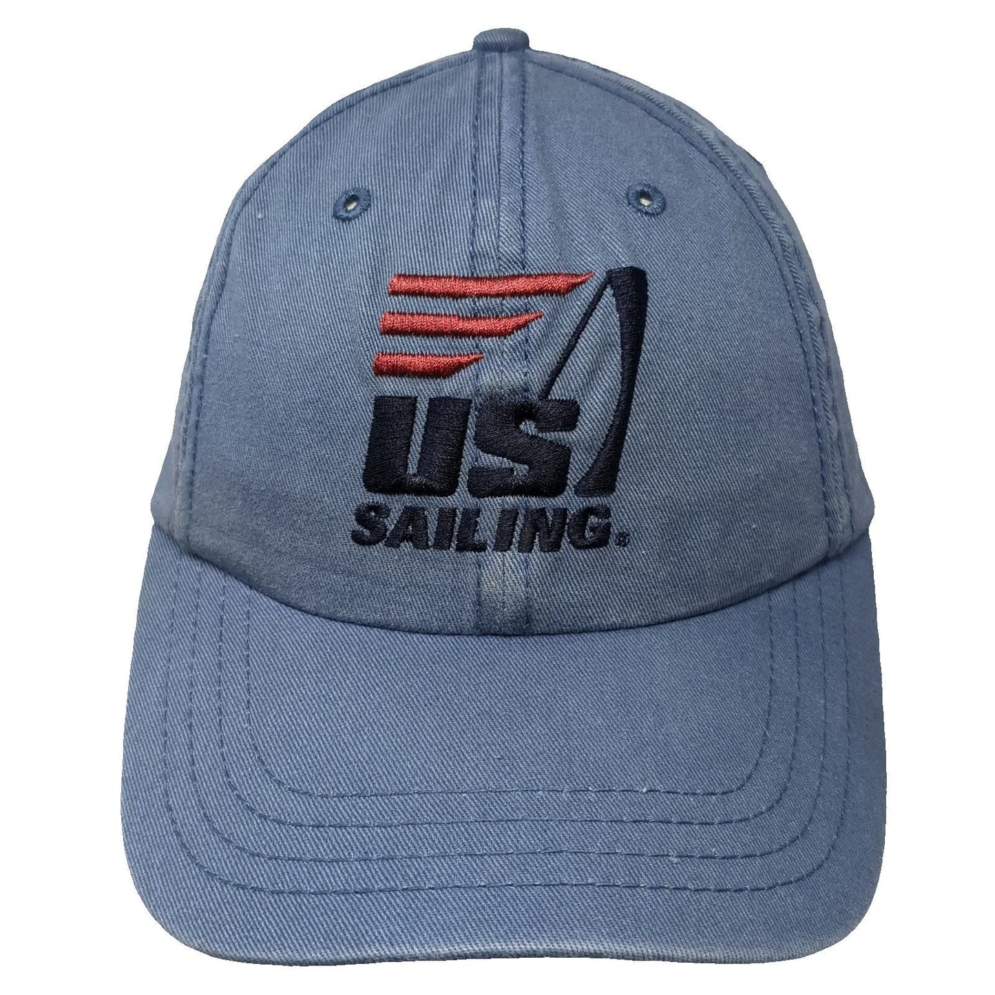 Blue OSFM Baseball Cap US Sailing Instructor Embroidered Cotton Slideback Hat