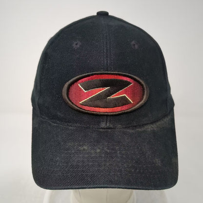 Zamboni Snapback Hat Black One Size Adult Adjustable Embroidered Logo Patch Red