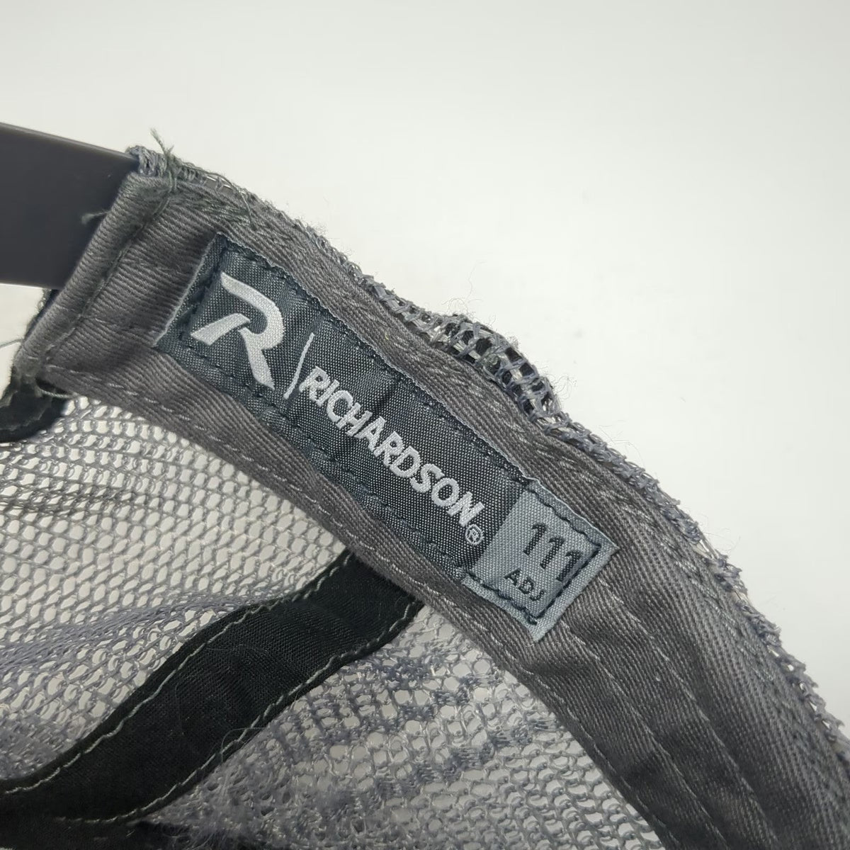 Richardson 111 Trucker Hat Black One Size Lamb Weston Agriculture Mesh Snapback