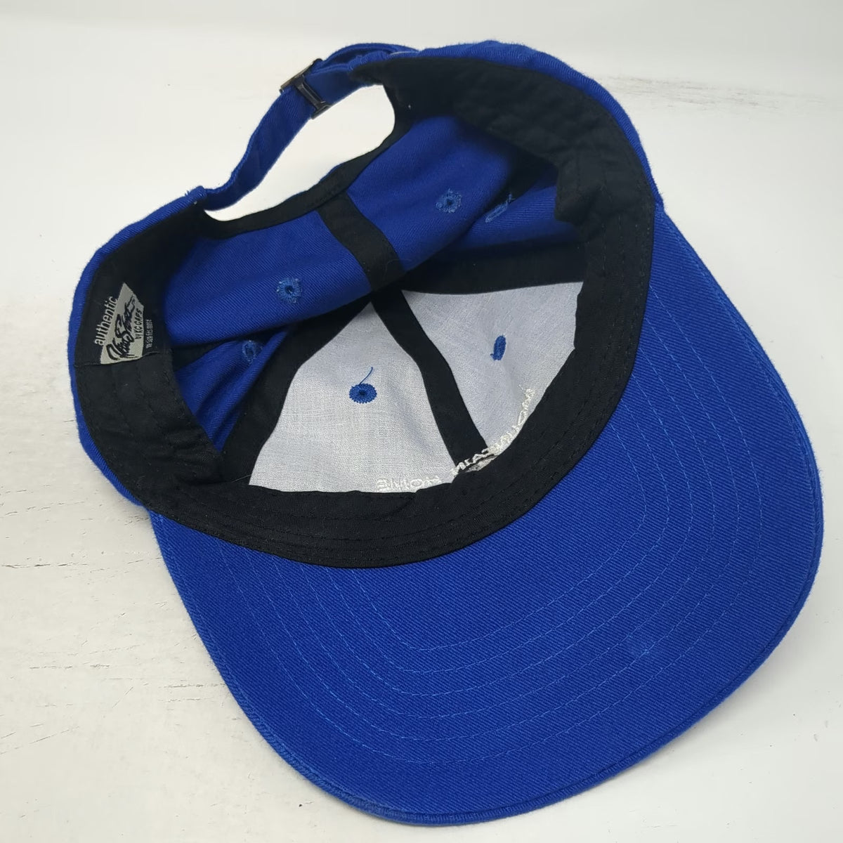 Head Shots Mountain Home Auto Ranch Hat Blue Baseball Cap One Size Slideback