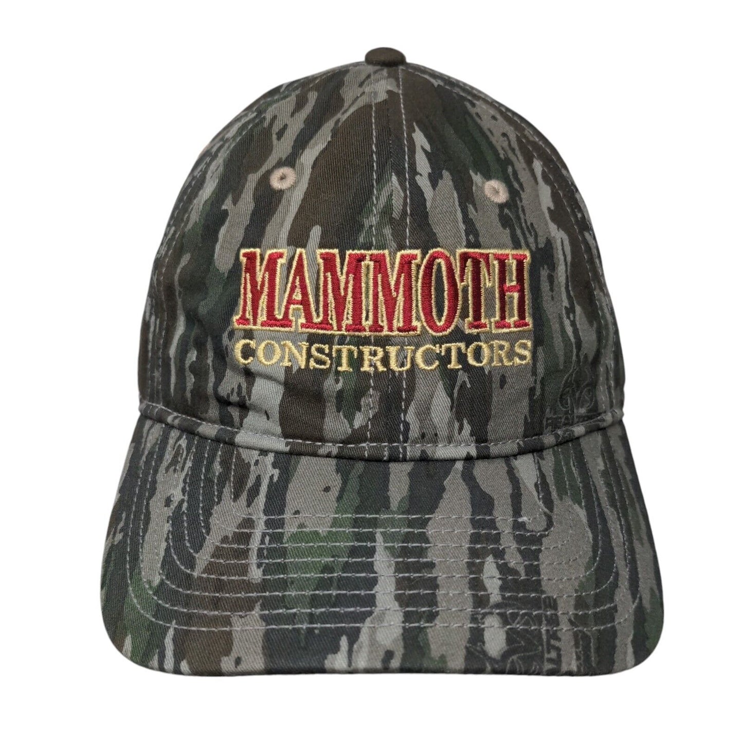 Mammoth Constructors Slideback Hat Camo OSFM Adjustable The Game