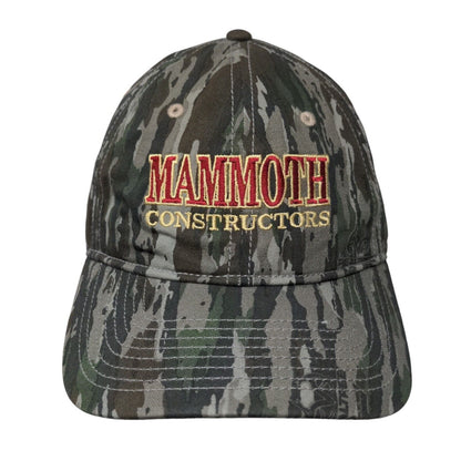 Mammoth Constructors Slideback Hat Camo OSFM Adjustable The Game