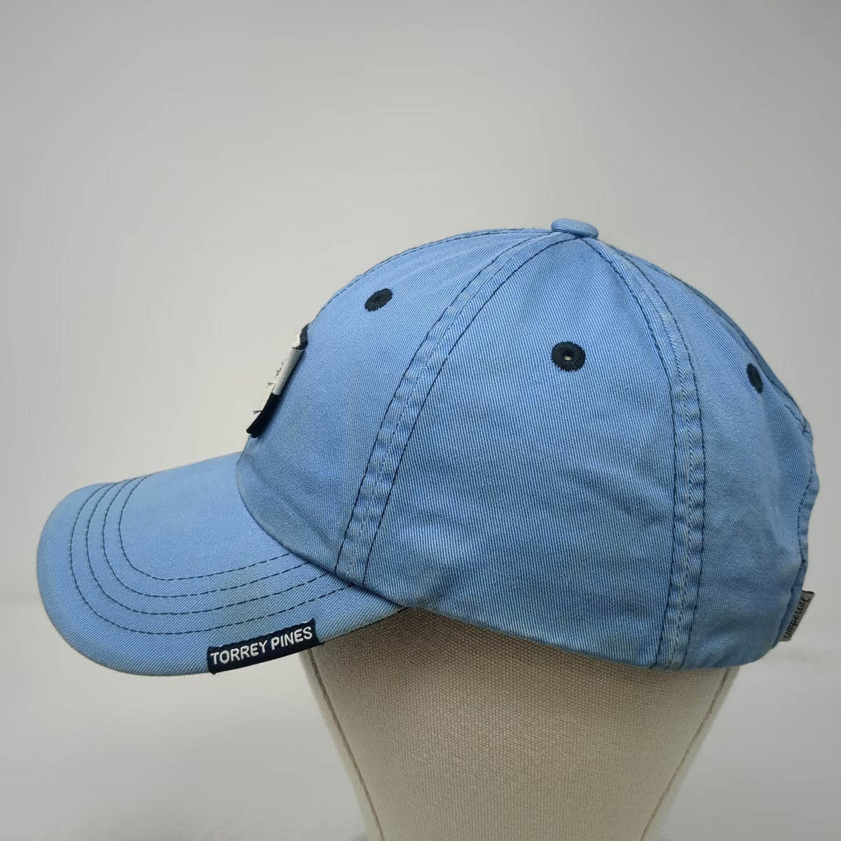 Imperial Torrey Pines North South Golf Hat Blue Baseball Cap One Size Strapback