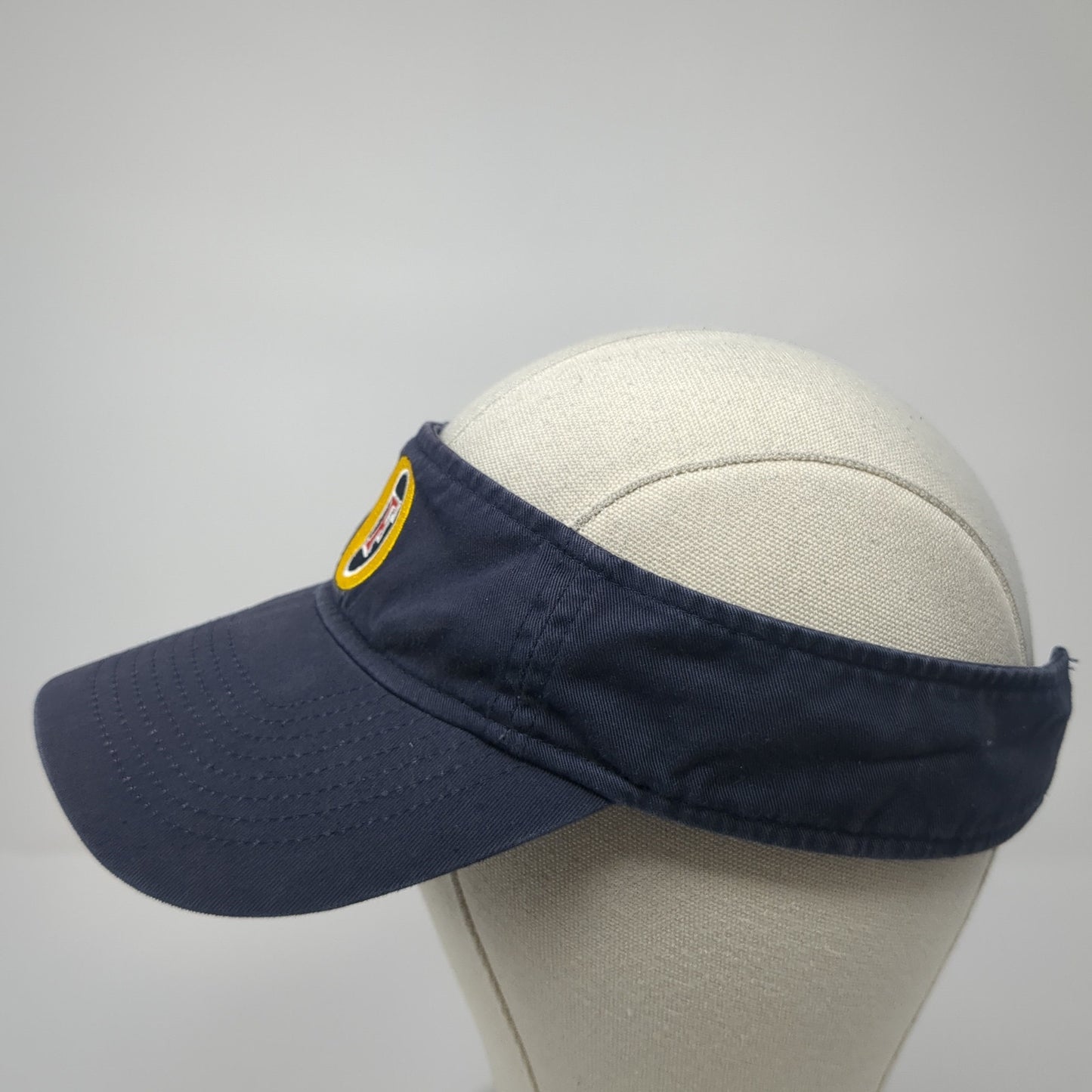 Foster's Strapback Visor Hat Blue One Size Adjustable Embroidered