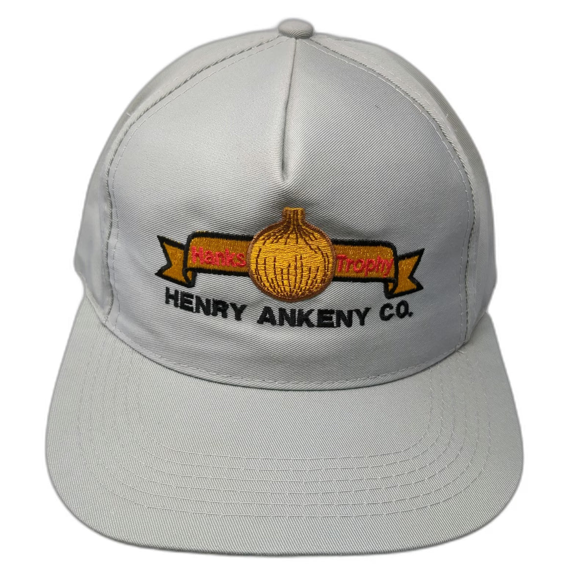 Mountaintop Marketing Trucker Gray One Size Hat Strapback Onion Logo Agriculture
