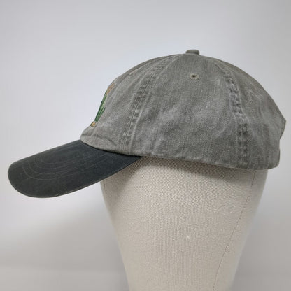 Port & Company Baseball Cap Gray Black One Size Idaho Master Naturalist Bird Hat