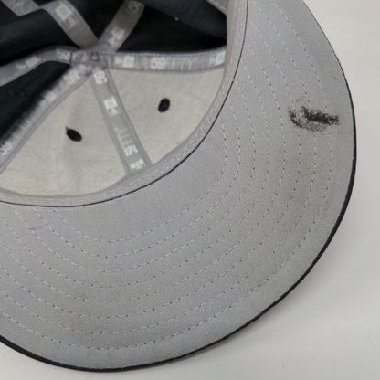 New Era Men's 59Fifty Fitted Hat Black 7 1/4 Baltimore Orioles 3D Bird Logo MLB