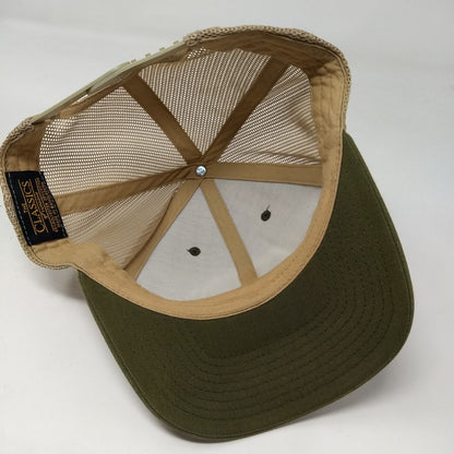 Maple Leaf Leather Patch Snapback Trucker Hat Multi OSFA Mesh Back