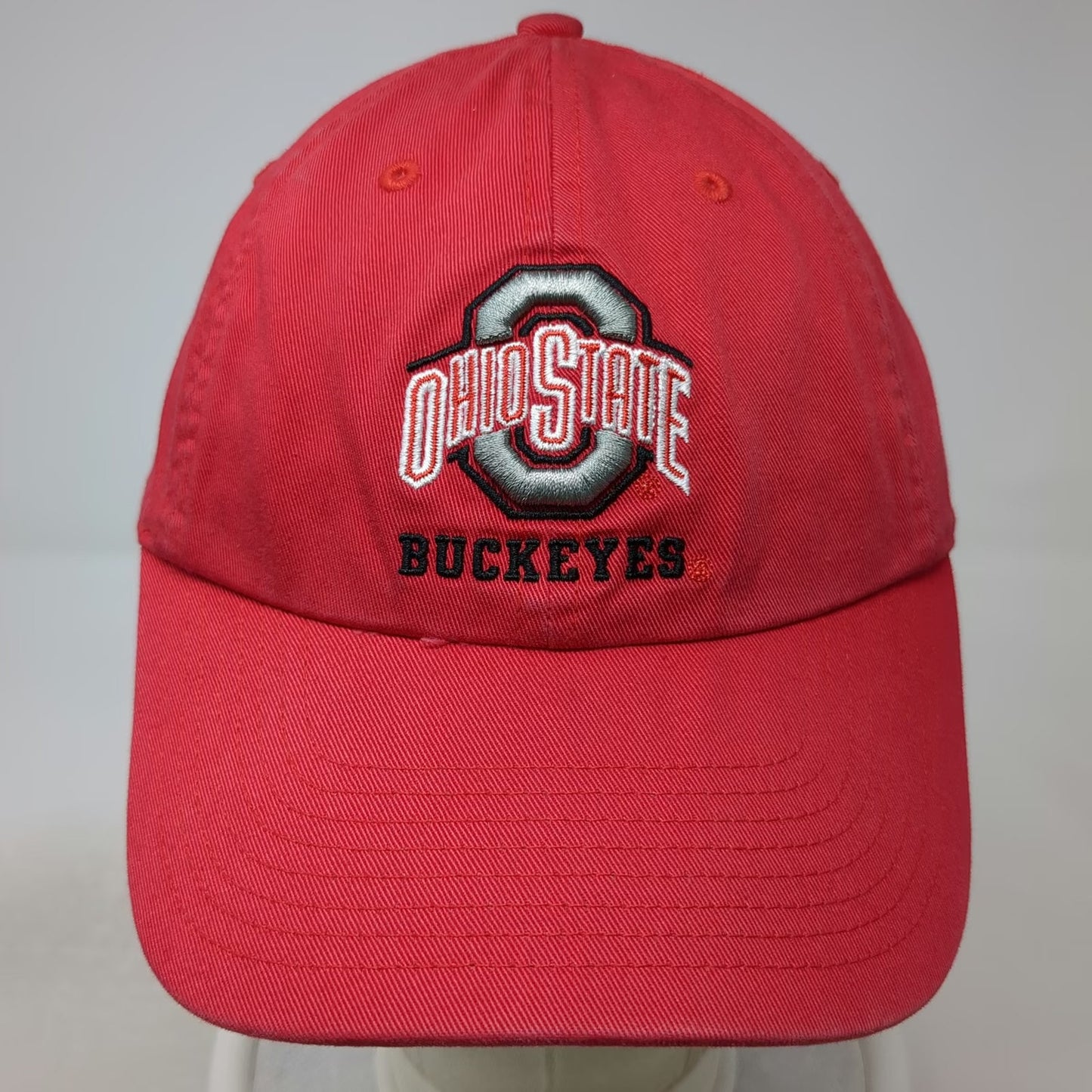 Nike Ohio State Buckeyes NCAA Red One Size Slideback Cotton Hat Swoosh Logo