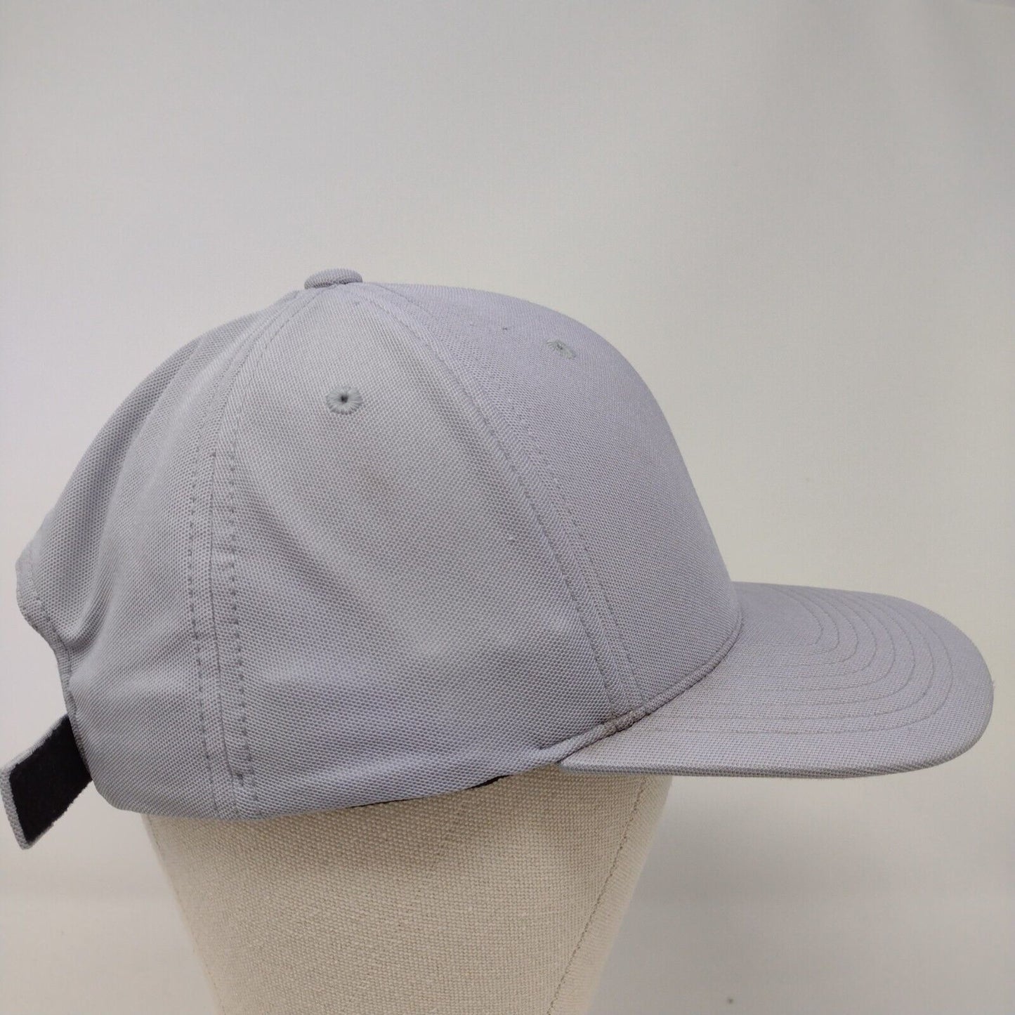 Wrestling Strapback Hat Gray OSFA Embroidered Flexfit Port Authority