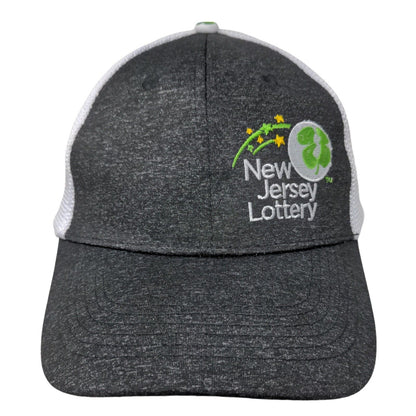 New Jersey Lottery Men's Snapback Mesh Back Hat Multicolor Cotton Blend