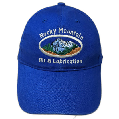OTTO Baseball Cap Blue One Size Rocky Mountain Air Lubrication Strapback Hat